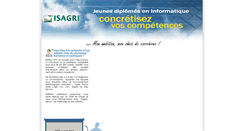 Desktop Screenshot of dev.isagri.fr