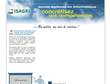 Tablet Screenshot of dev.isagri.fr