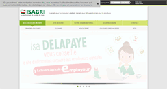 Desktop Screenshot of isagri.fr